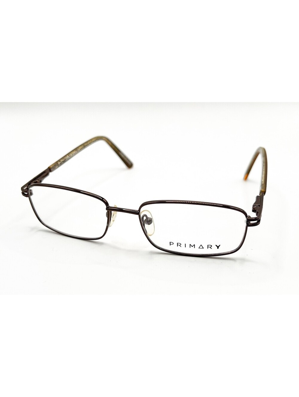 Primary Pn107 Brn Brown Authentic Eyeglasses 52-17-138